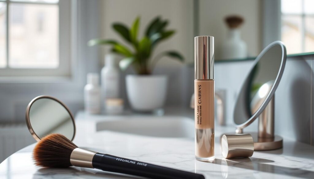 Anwendung Clarins Concealer