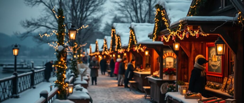 Christkindlmarkt Bayern auf der Fraueninsel