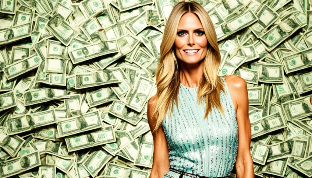 Heidi Klum Modeleinnahmen