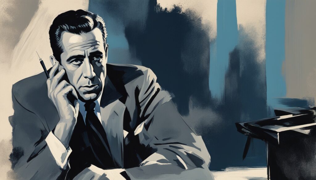 Humphrey Bogart Schauspielstil