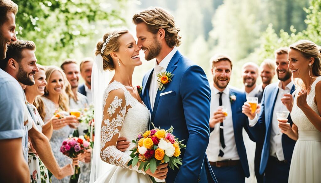 Robin Gosens Hochzeit mit Rabea Böhlke