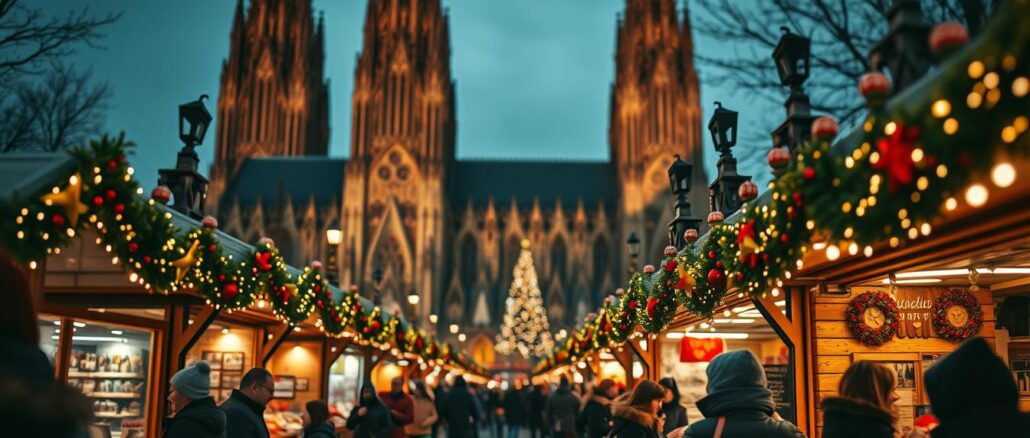 Weihnachtsmarkt am Kölner Dom